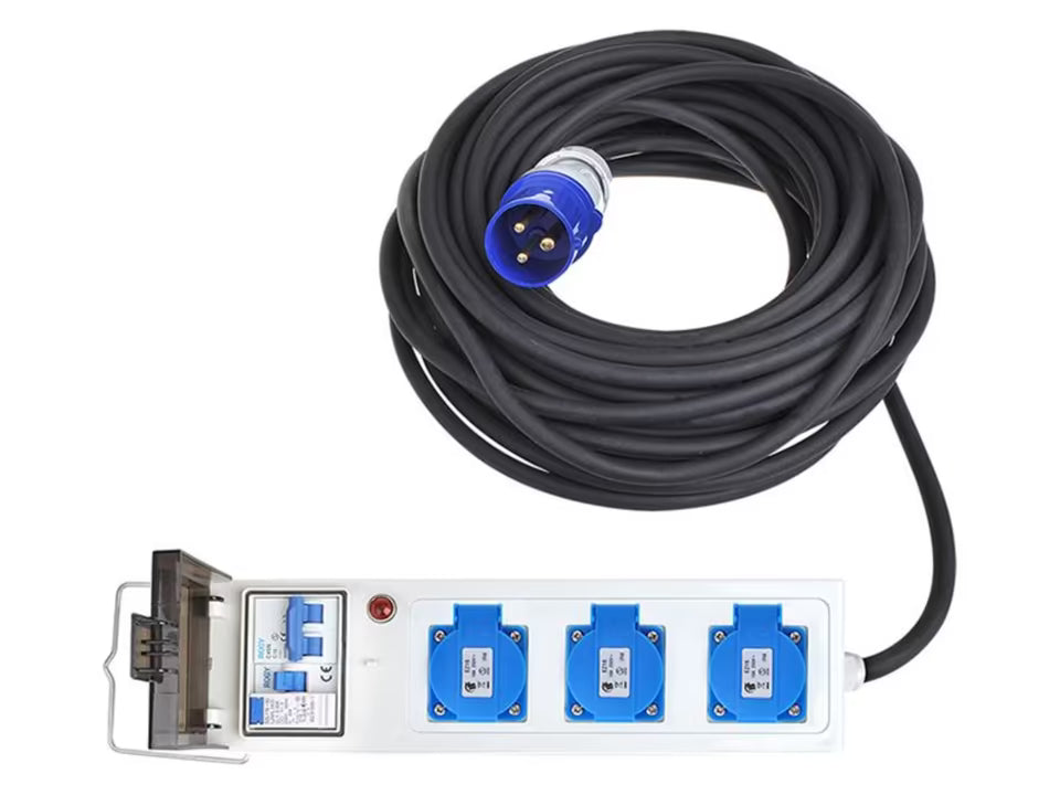 GIMEG ELEKTRA CEE 3-WEGE-VERTEILERKASTEN SICHERUNG AUT 10M