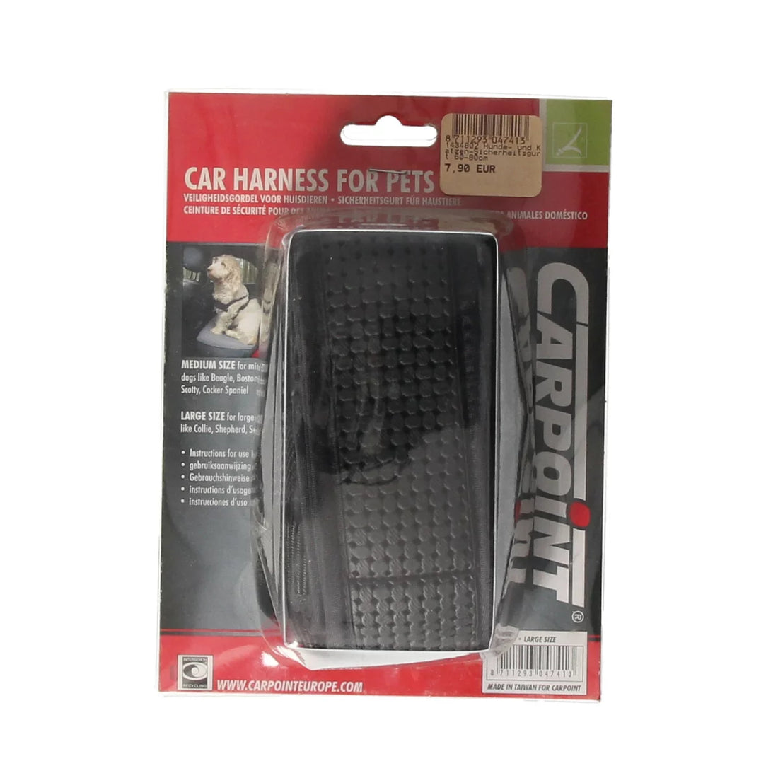 Carpoint Hunde- und Katzen-Sicherheitsgurt 60-80cm