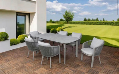 Sens-Line - Siena Gartenstuhl - Grau     2er-set