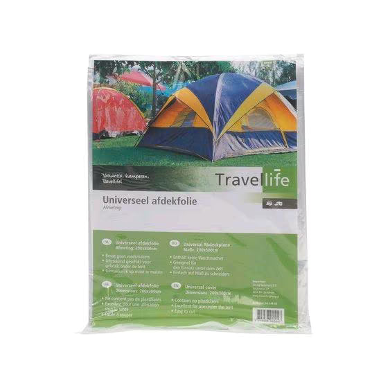 Travellife Abdeckfolie Transparent - 300 x 400 cm